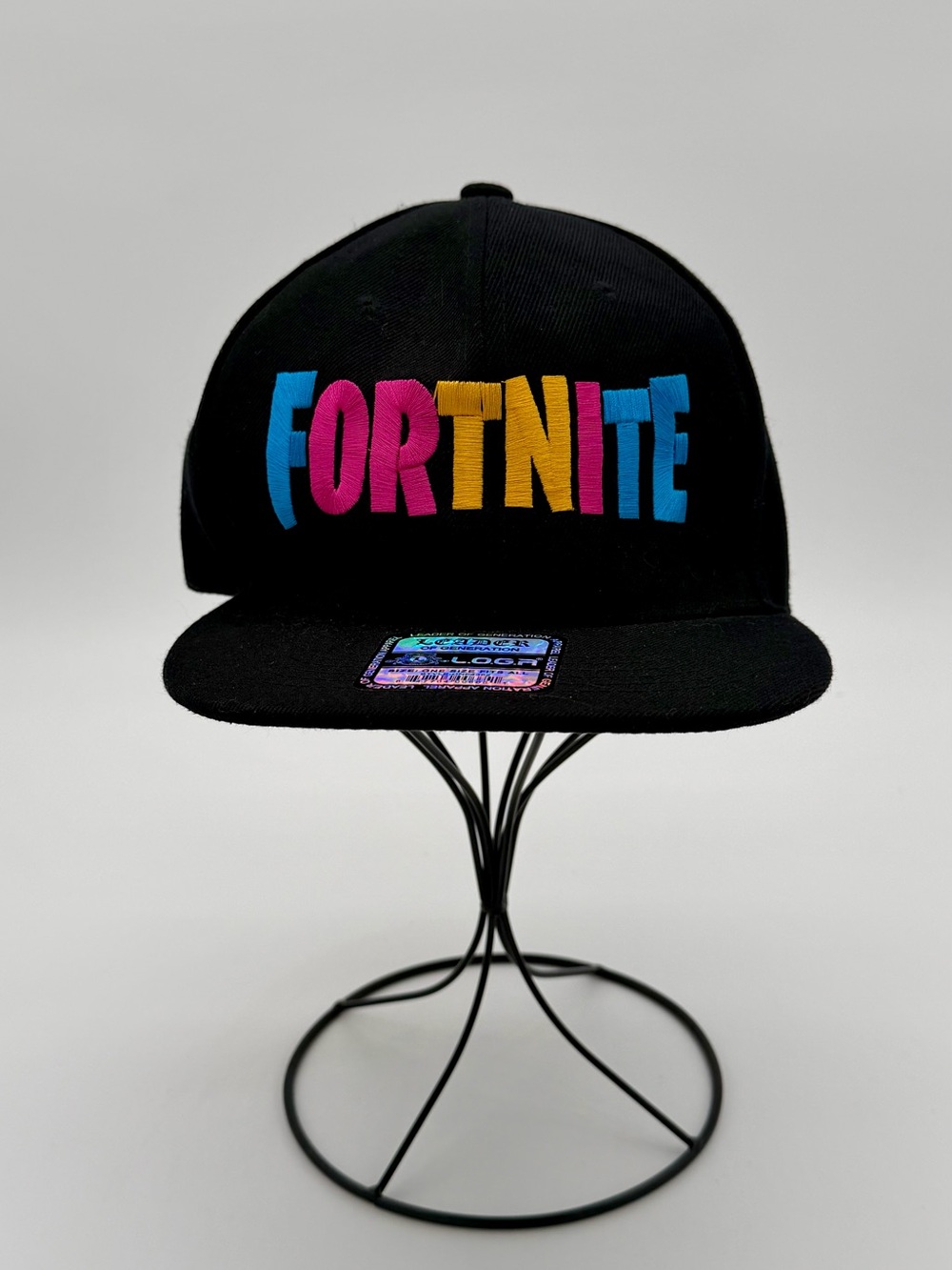 FORTNITE Black Snapback Hat